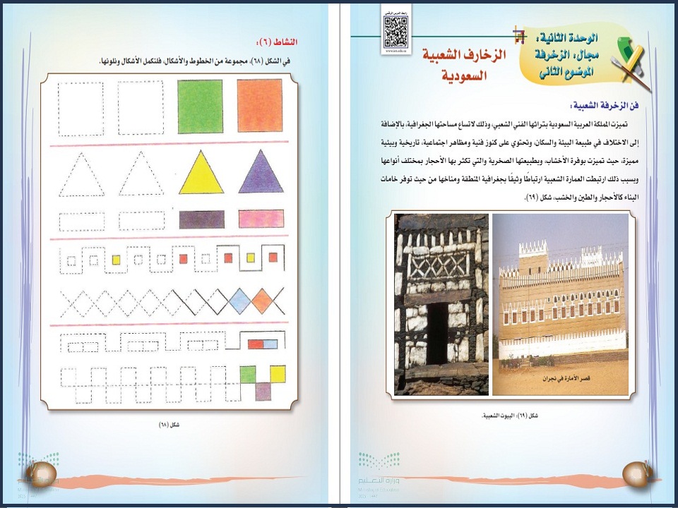كتاب ماده التربية الفنية للصف الثالث الابتدائي الفصل الدراسي الاول كتاب ماده التربية الفنية للصف الثالث الابتدائي الفصل الدراسي الاول