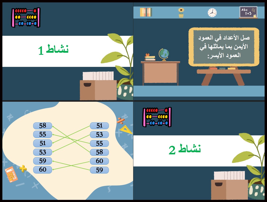 بوربوينت رياضيات أول متوسط فكرية فصل أول بوربوينت رياضيات أول متوسط فكرية فصل أول