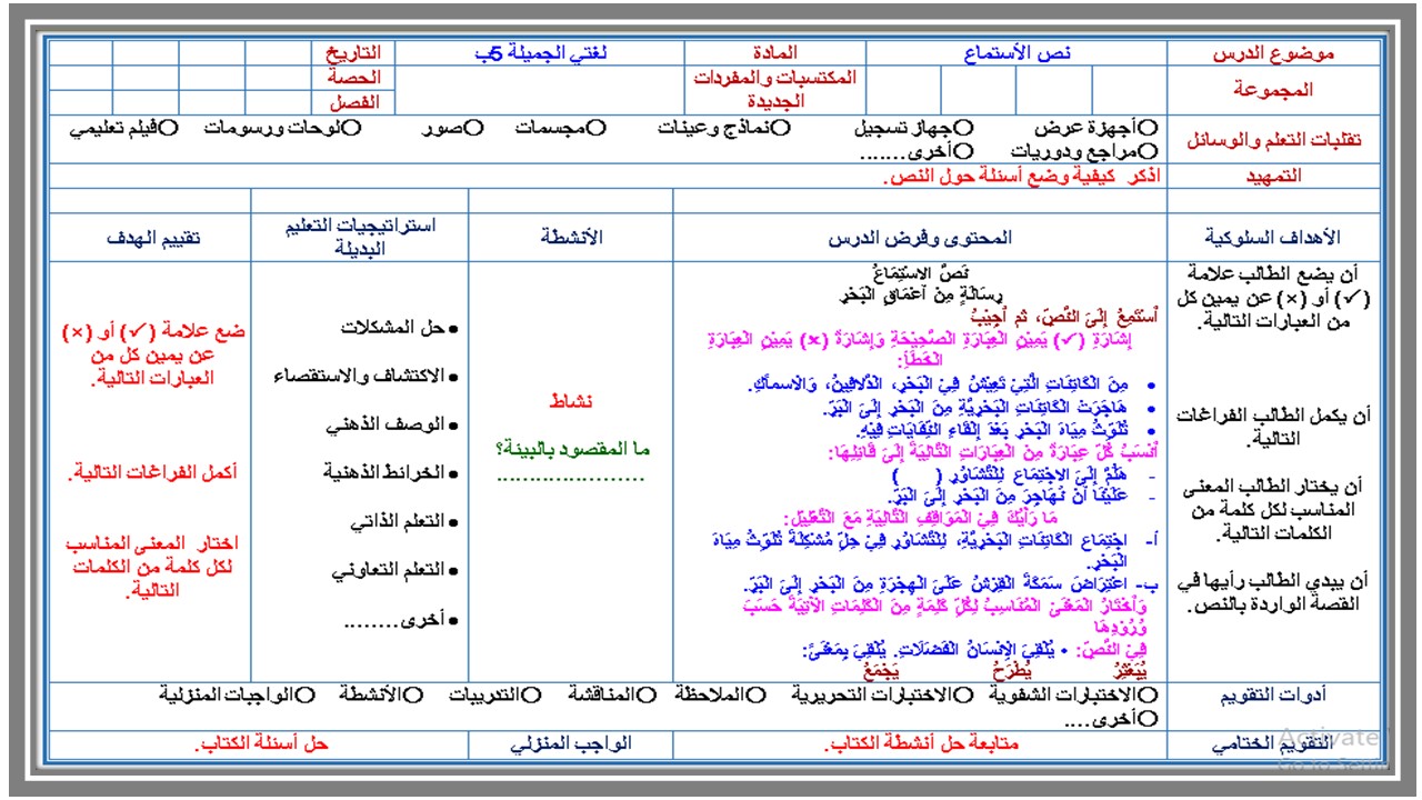 بوربوينت مادة لغتي خامس ابتدائي الفصل الدراسي الثاني بوربوينت مادة لغتي خامس ابتدائي الفصل الدراسي الثاني