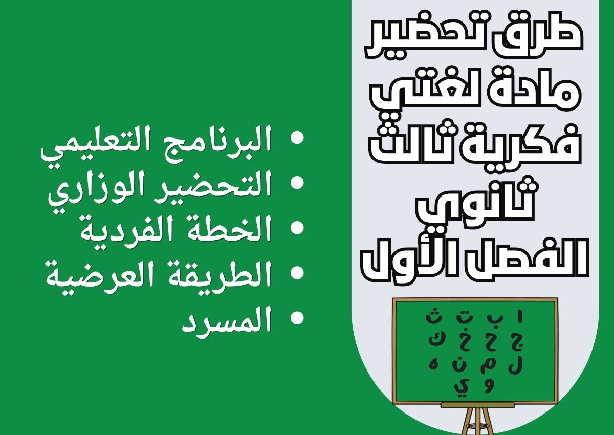 ورق عمل مادة لغتي فكرية ثالث ثانوي الفصل الأول ورق عمل مادة لغتي فكرية ثالث ثانوي الفصل الأول