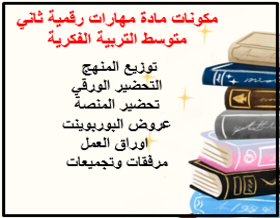 مفردات الدرس مهارات رقمية ثاني متوسط التربية الفكرية منصة مدرستي مفردات الدرس مهارات رقمية ثاني متوسط التربية الفكرية منصة مدرستي