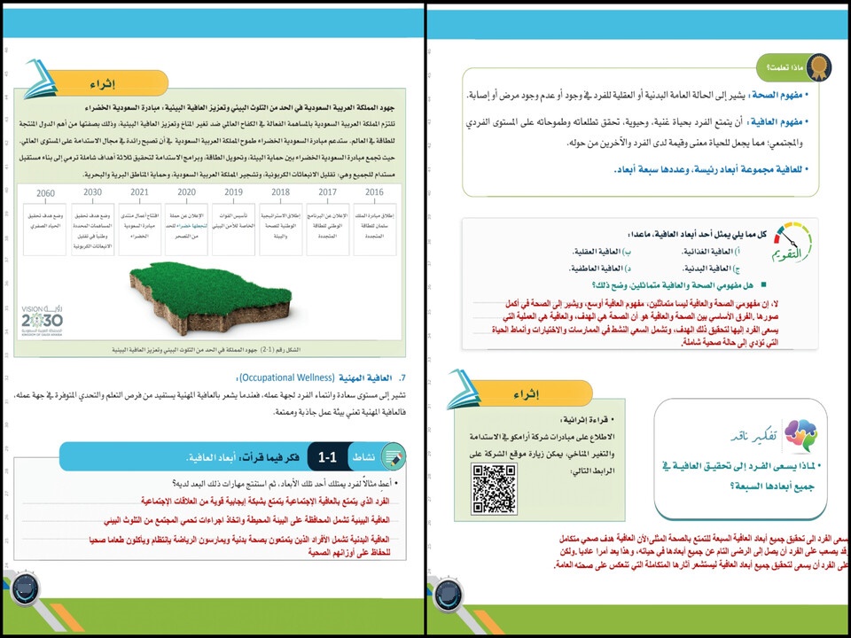 التحضير الإلكتروني لمادة اللياقة والثقافة الصحية التحضير الإلكتروني لمادة اللياقة والثقافة الصحية