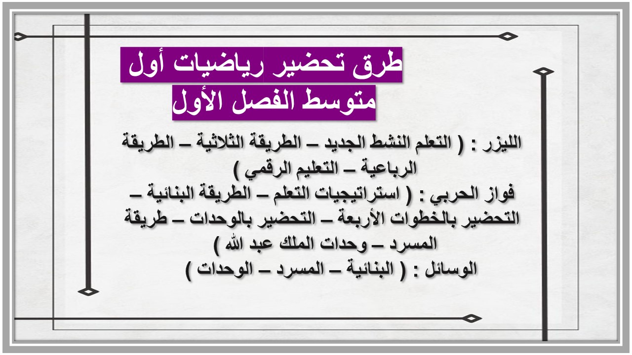 اثراءات رياضيات أول متوسط الفصل الأول مدرستي اثراءات رياضيات أول متوسط الفصل الأول مدرستي
