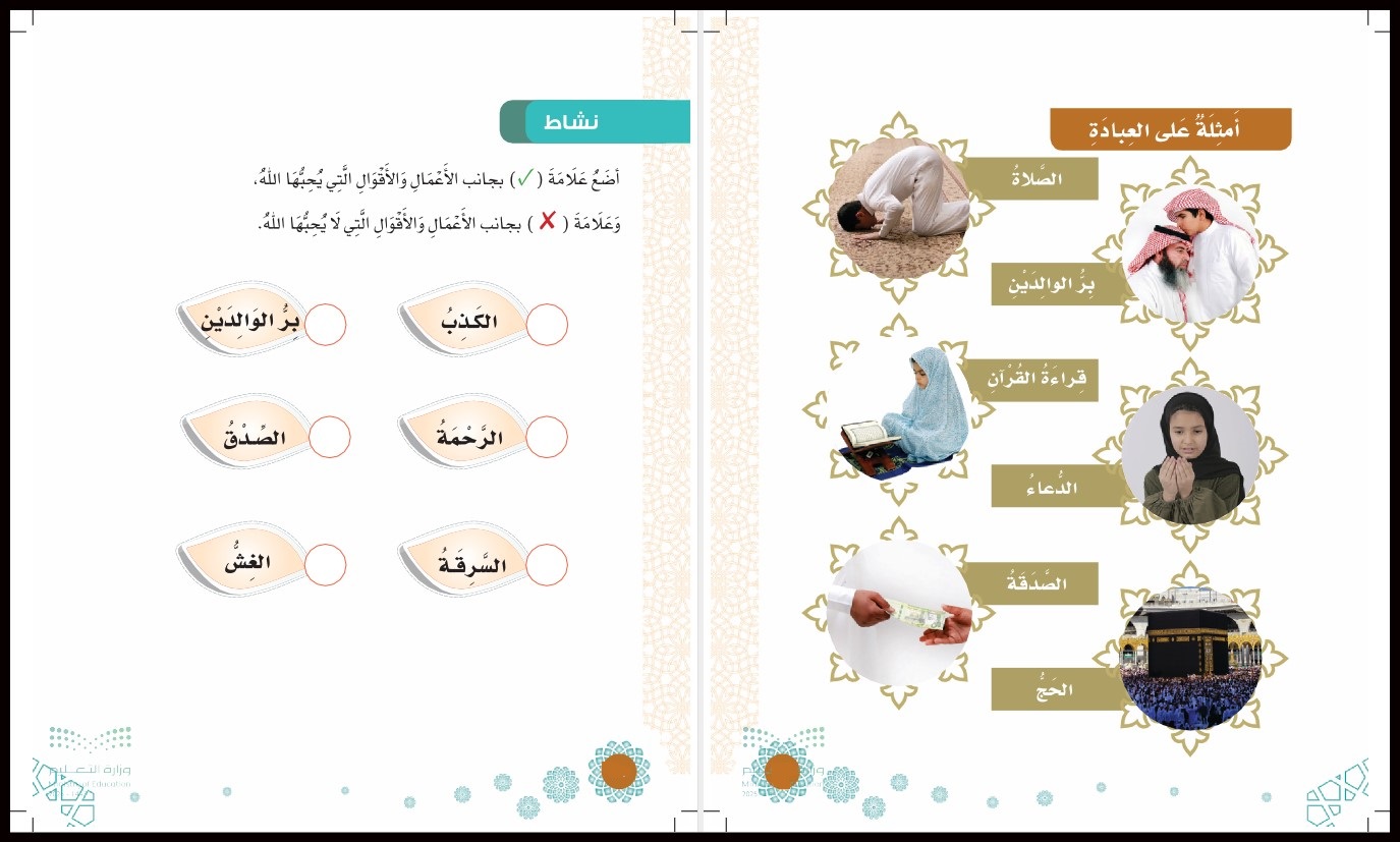 تحضير دراسات اسلامية الثاني الابتدائي الفصل الأول مدرستي تحضير دراسات اسلامية الثاني الابتدائي الفصل الأول مدرستي