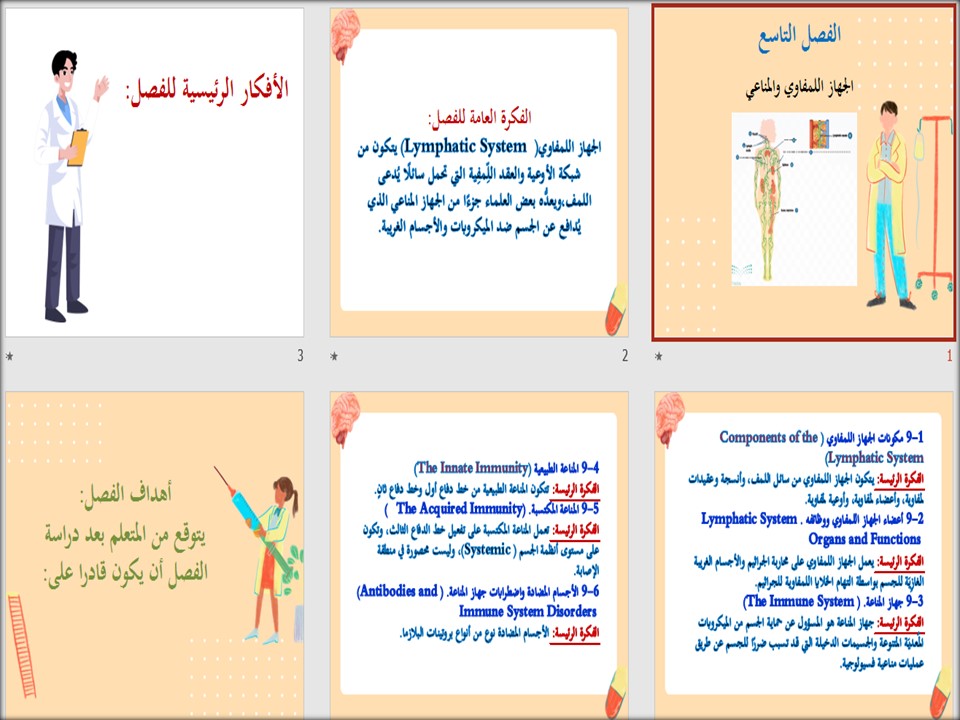 تحضير مادة أنظمة جسم الإنسان مسارات تحضير مادة أنظمة جسم الإنسان مسارات