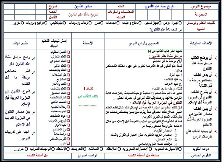 تحضير مادة مبادئ القانون 1-1 مسارات تحضير مادة مبادئ القانون 1-1 مسارات