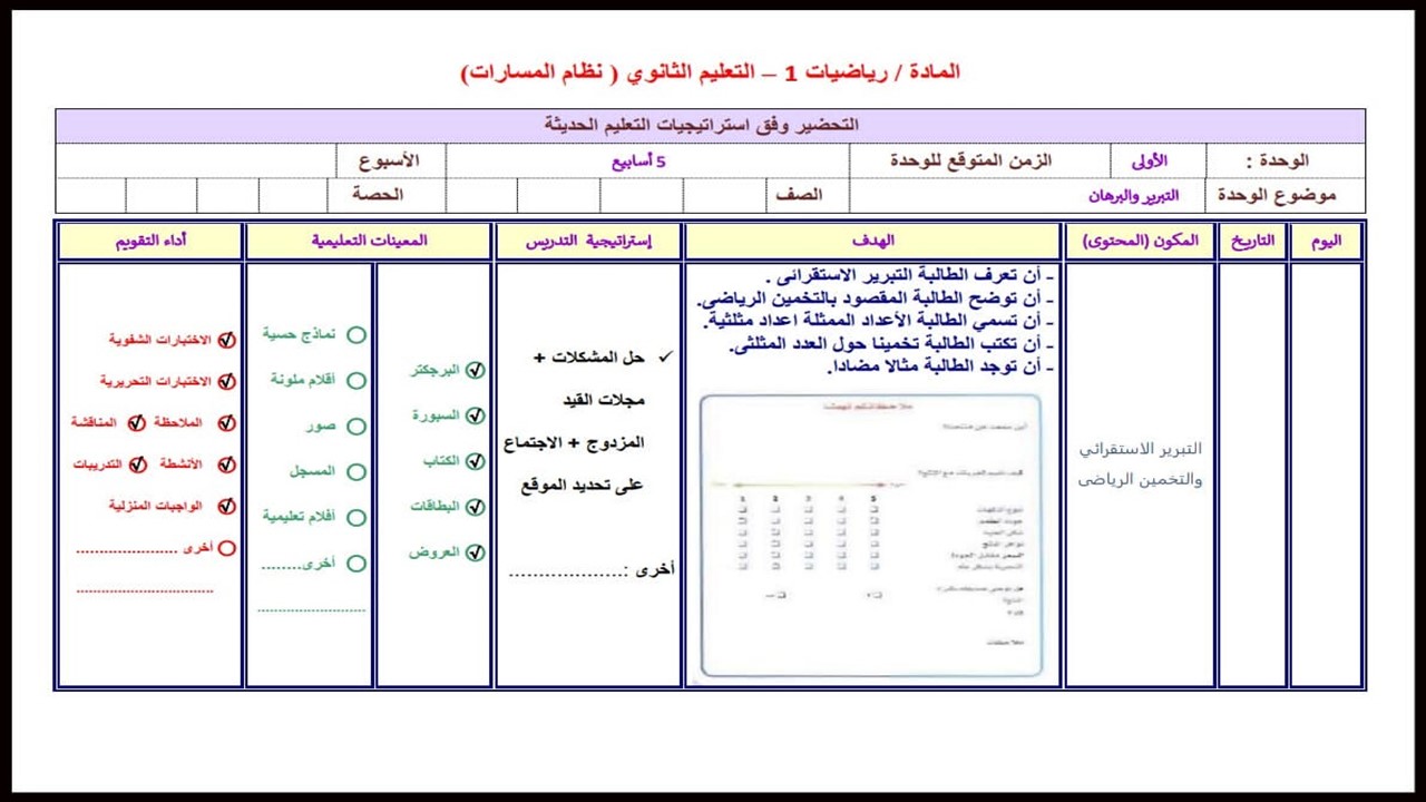 تحضير منصة مدرستي رياضيات 1-1 مسارات الفصل الأول تحضير منصة مدرستي رياضيات 1-1 مسارات الفصل الأول