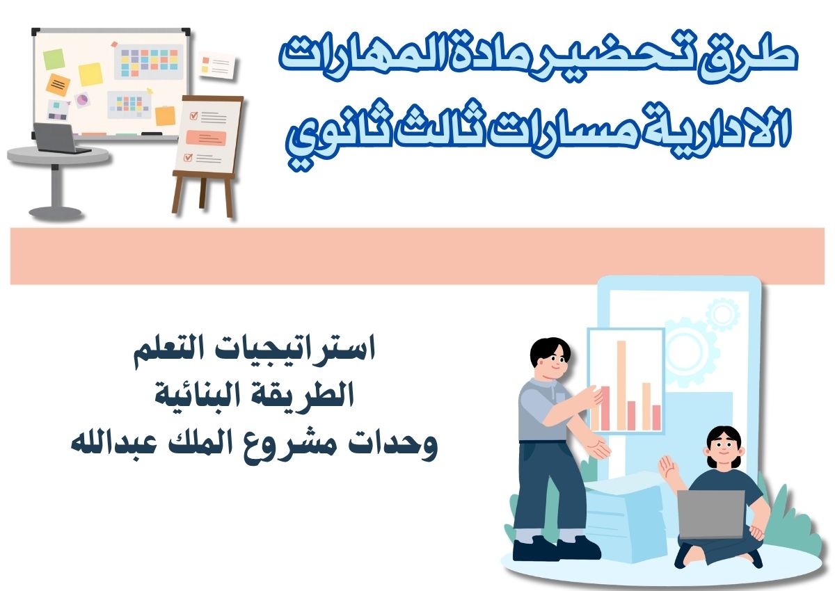 تحضير مادة المهارات الادارية مسارات ثالث ثانوي تحضير مادة المهارات الادارية مسارات ثالث ثانوي
