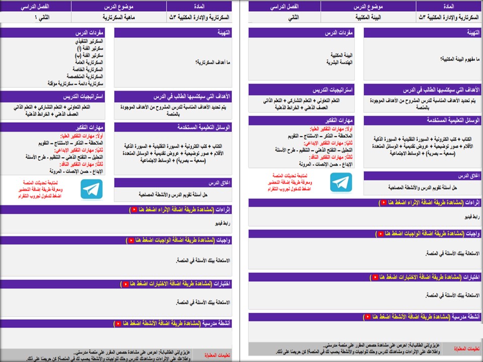 بوربوينت السكرتارية والإدارة الهندسية مسارات بوربوينت السكرتارية والإدارة الهندسية مسارات