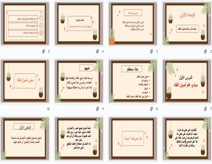بوربوينت أصول الفقه مسارات بوربوينت أصول الفقه مسارات