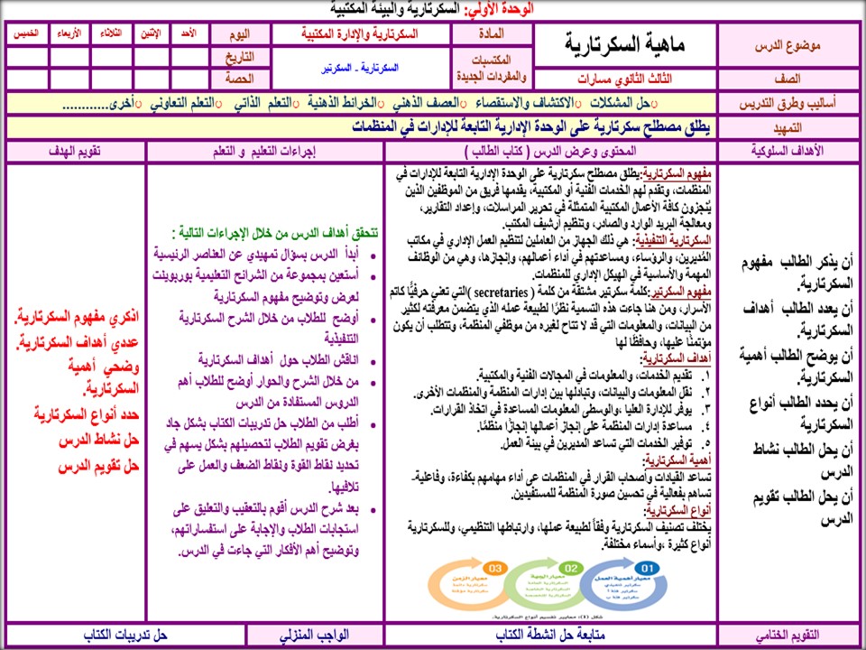 تحضير منصة مدرستي السكرتارية والإدارة الهندسية مسارات تحضير منصة مدرستي السكرتارية والإدارة الهندسية مسارات