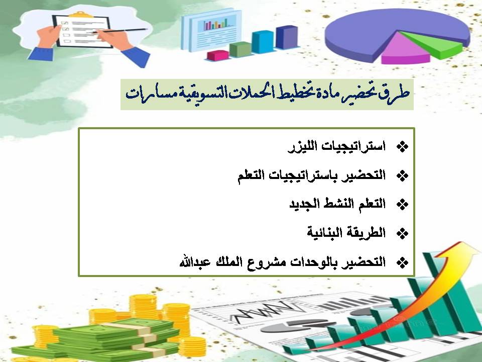 توزيع المنهج تخطيط الحملات التسويقية مسارات توزيع المنهج تخطيط الحملات التسويقية مسارات