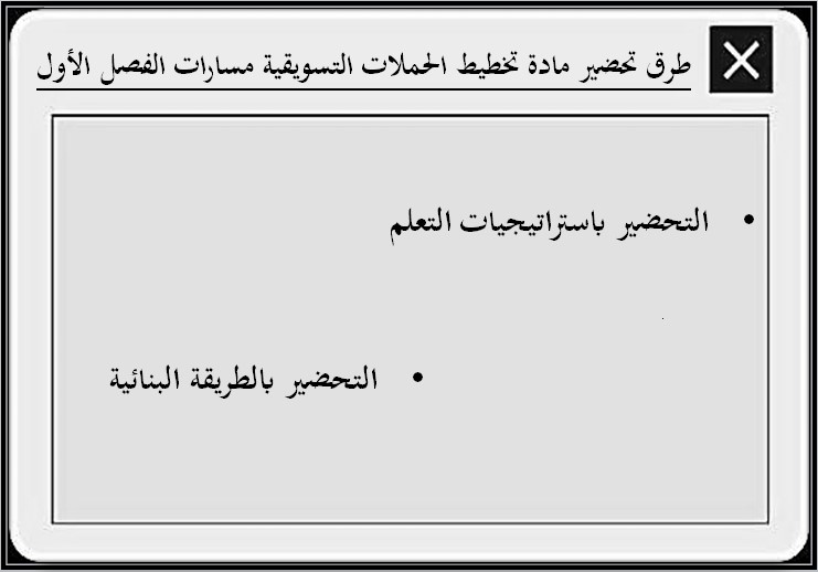 ملخصات تخطيط الحملات التسويقية مسارات ملخصات تخطيط الحملات التسويقية مسارات