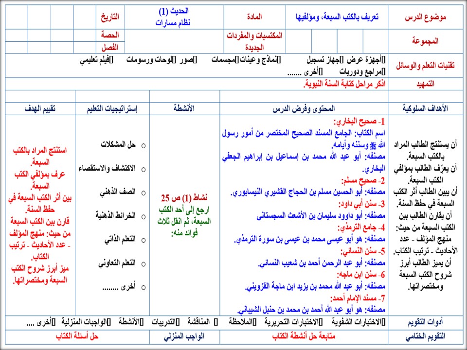 تحضير المنصة مادة حديث 1 مسارات الفصل الثاني تحضير المنصة مادة حديث 1 مسارات الفصل الثاني