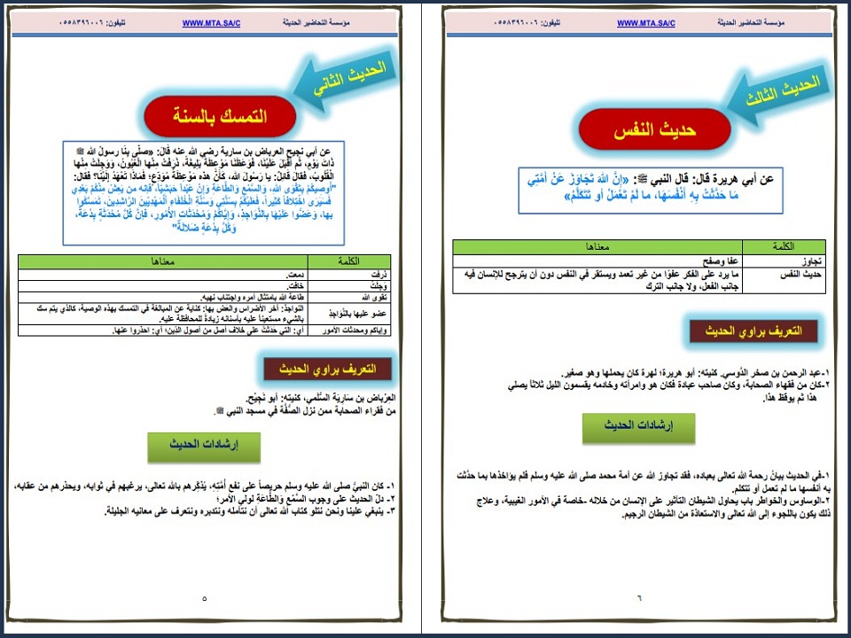 أوراق عمل الحديث 2 مسارات الفصل الأول أوراق عمل الحديث 2 مسارات الفصل الأول
