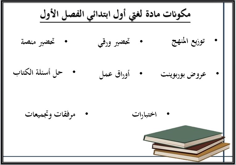 اختبارات لغتي أول ابتدائي فصل أول اختبارات لغتي أول ابتدائي فصل أول