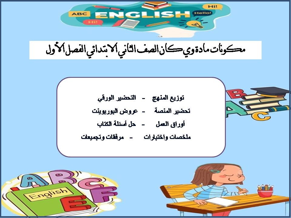 تحضير منصة مدرستي مادة وي كان الصف الثاني الابتدائي الفصل الأول تحضير منصة مدرستي مادة وي كان الصف الثاني الابتدائي الفصل الأول