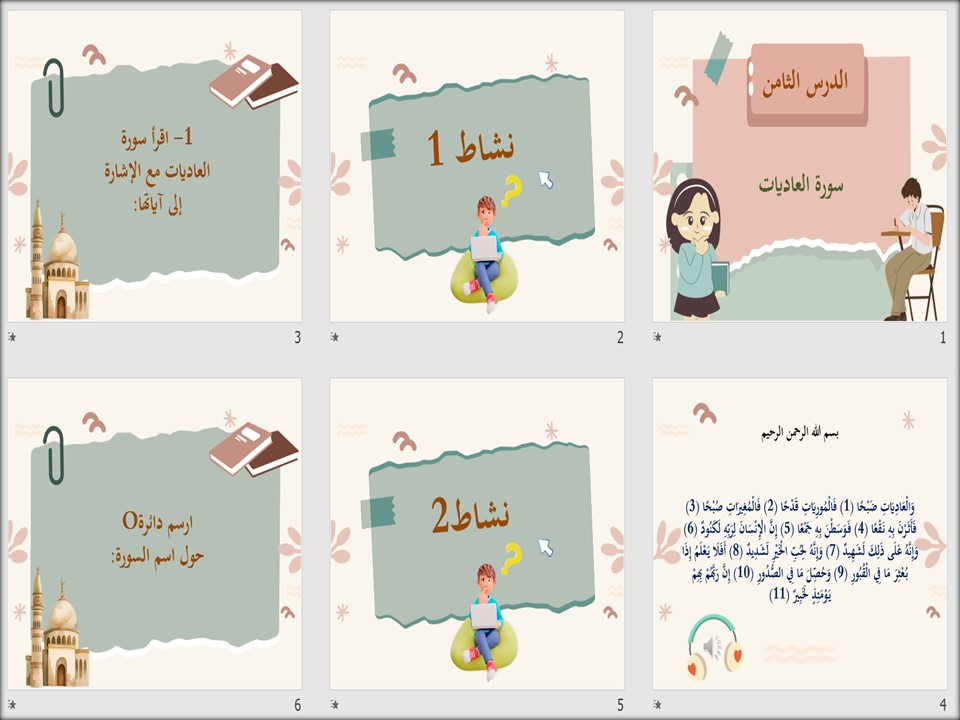 خطة التعلم الاسبوعية للدراسات الاسلامية سادس ابتدائي التربية الفكرية خطة التعلم الاسبوعية للدراسات الاسلامية سادس ابتدائي التربية الفكرية