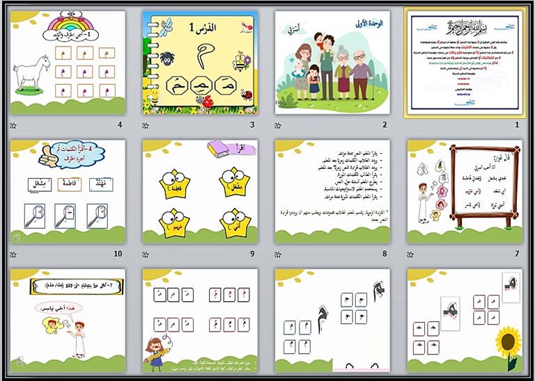 بوربوينت مادة لغتي أول ابتدائي فصل أول بوربوينت مادة لغتي أول ابتدائي فصل أول