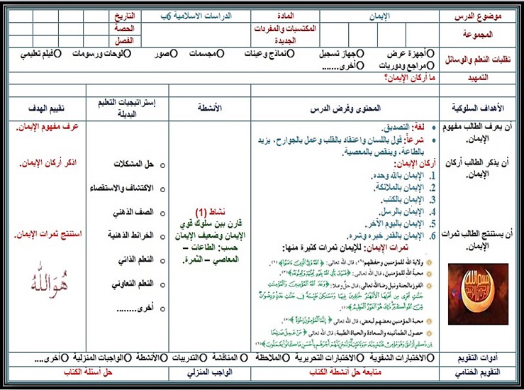 كتاب مادة الدراسات الإسلامية سادس ابتدائي الفصل الدراسي الاول كتاب مادة الدراسات الإسلامية سادس ابتدائي الفصل الدراسي الاول