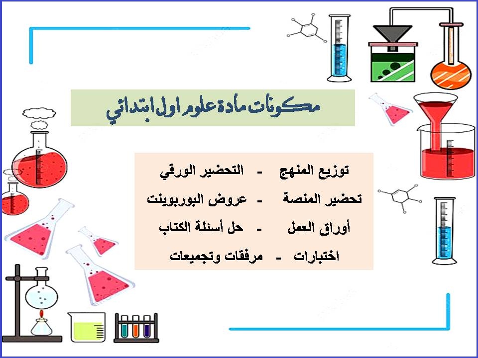 الفهم القرائي علوم اول ابتدائي الفهم القرائي علوم اول ابتدائي