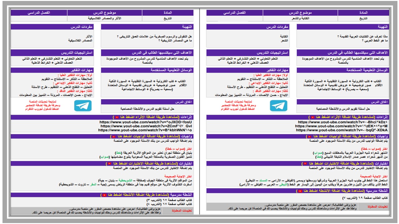 أوراق عمل مادة التاريخ ثاني ثانوي مسارات أوراق عمل مادة التاريخ ثاني ثانوي مسارات