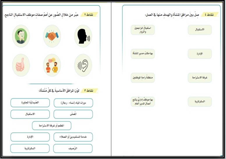 أوراق عمل حاسب آلي اول ثانوي تربية فكرية الفصل الأول
