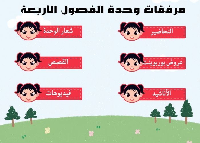 تحضير وحدة الفصول الاربعة رياض اطفال تحضير وحدة الفصول الاربعة رياض اطفال