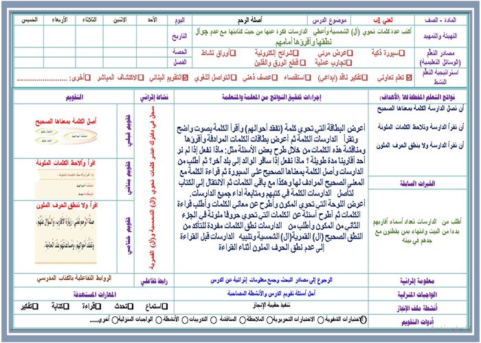 أوراق عمل درس صلة الرحم مادة لغتي صف أول كبيرات  