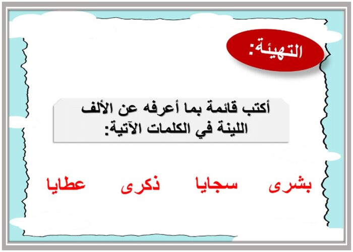 ورق عمل الوحدة الأولى درس الألف اللينة في الأفعال الثلاثية لغتي ثالث متوسط نصف اول ورق عمل الوحدة الأولى درس الألف اللينة في الأفعال الثلاثية لغتي ثالث متوسط نصف اول