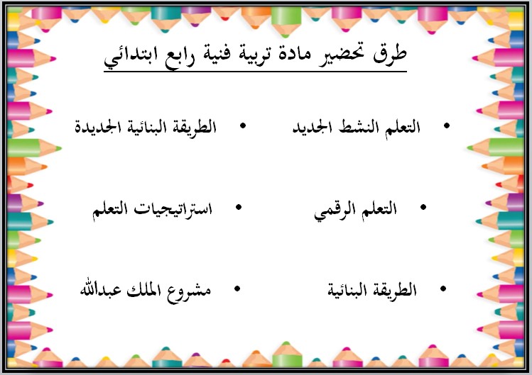 حل اسئلة مادة تربية فنية للصف الرابع الابتدائي الفصل الدراسي الثاني