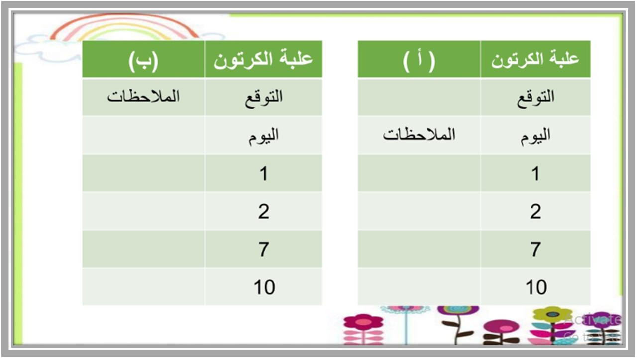 بور بوينت ماده العلوم للصف الرابع الابتدائي الفصل الدراسي الاول