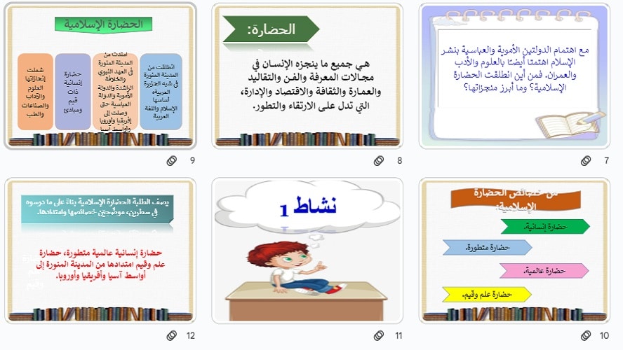 نموذج بوربوينت الإجتماعيات للصف الخامس الابتدائي