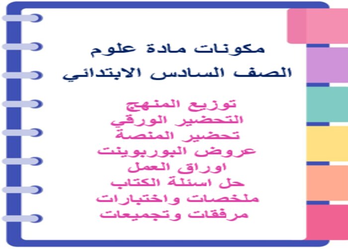 بوربوينت درس الوراثة والصفات مادة علوم للصف السادس الابتدائي الفصل الدراسي الأول