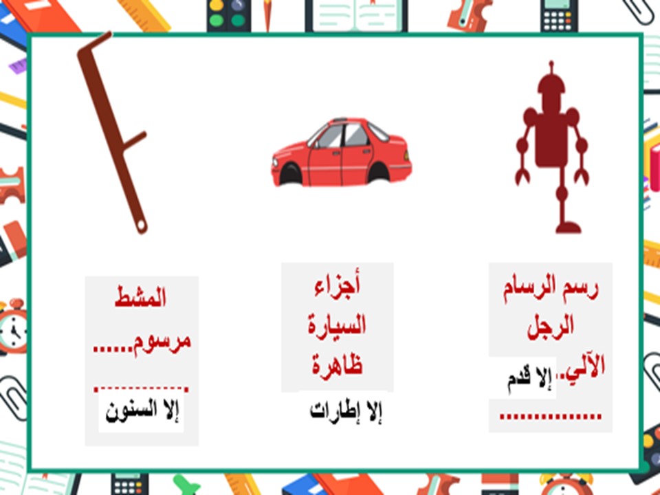 بوربوينت مادة لغتي ثالث كبيرات الفصل الدراسي الأول