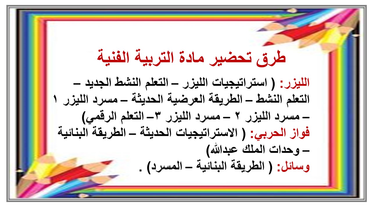 تحضير درس فن العمارة في بلادي مادة التربية الفنية الصف الاول المتوسط