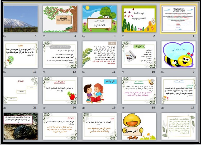 حل اسئلة مادة علوم صف سادس ابتدائى فصل دراسى ثاني