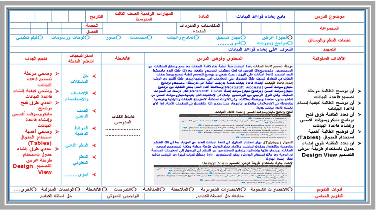 حل اسئلة مادة الحاسب الآلي صف ثالث متوسط فصل دراسي أول 