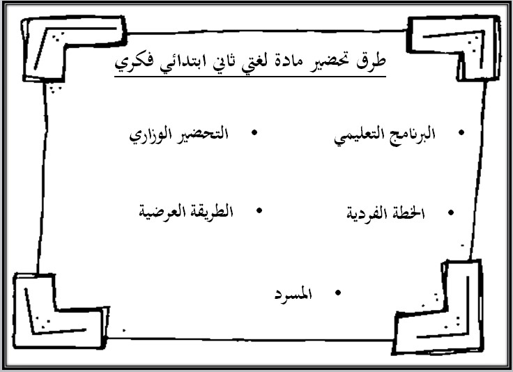 بوربوينت لمادة لغتي الصف الثاني الابتدائي تربية فكرية فصل دراسي اول