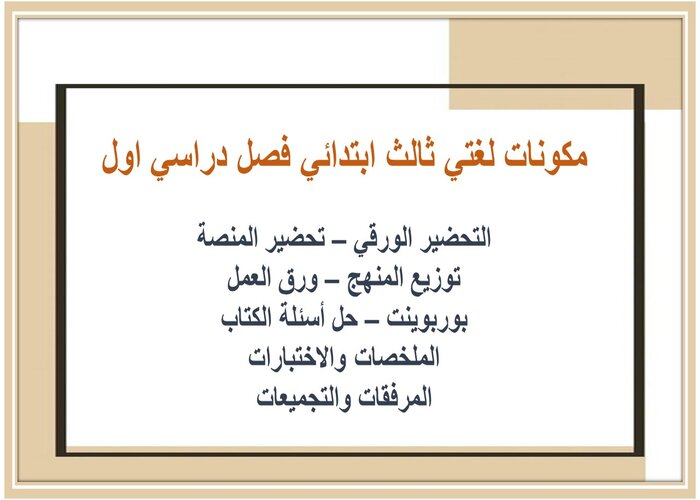 مهارات درس عادل في الطائرة لغتي ثالث ابتدائي فصل دراسي اول 
