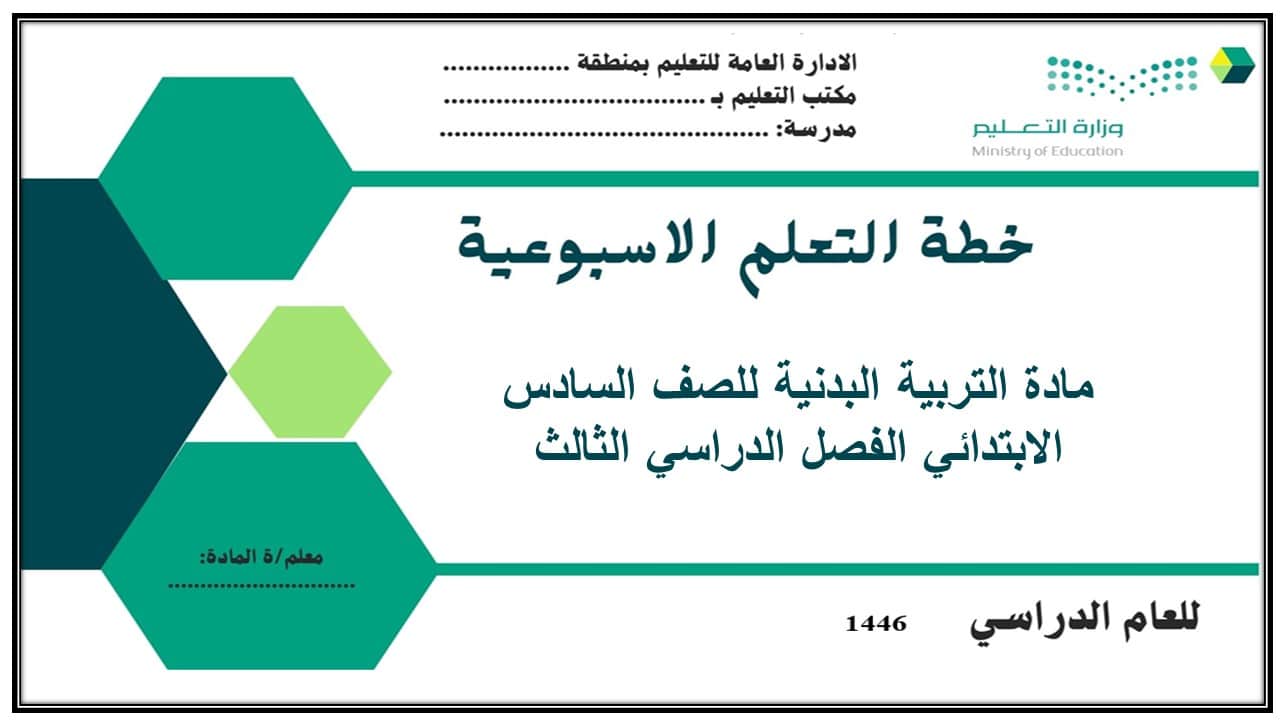 بوربوينت التربية البدنية للصف السادس الابتدائي الفصل الدراسي الثالث بوربوينت التربية البدنية للصف السادس الابتدائي الفصل الدراسي الثالث
