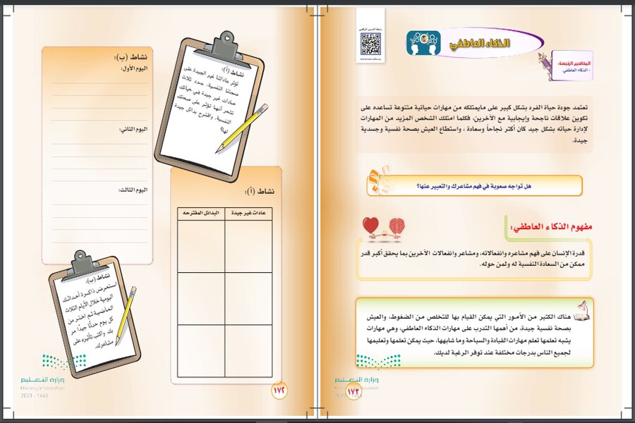 بوربوينت مادة التربية الأسرية الثالث المتوسط الفصل الثالث
