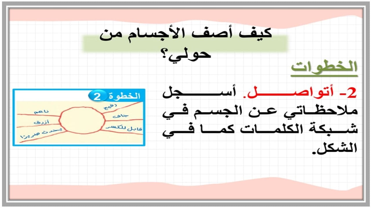 تحضير علوم ثالث ابتدائي الفصل الثالث