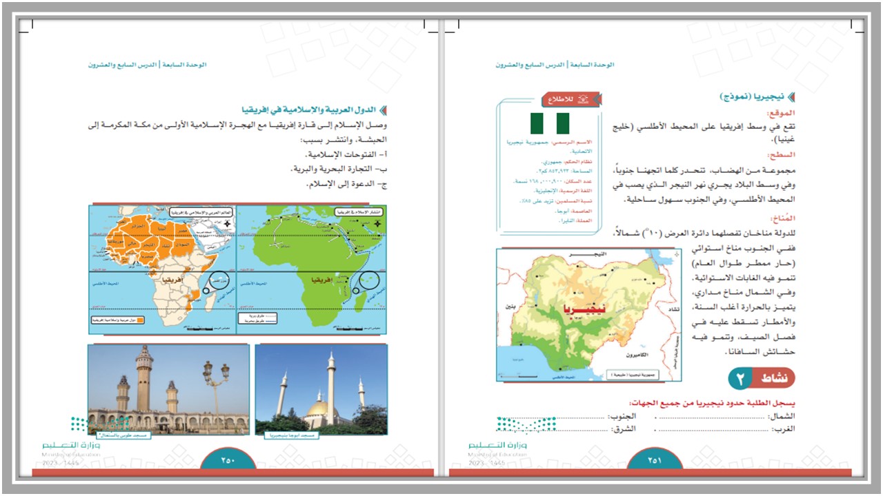 تحضير مادة الاجتماعيات الصف الثاني المتوسط الفصل الدراسي الثالث تحضير مادة الاجتماعيات الصف الثاني المتوسط الفصل الدراسي الثالث