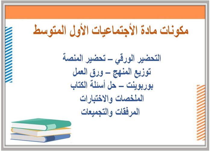 حل أسئله درس الحوار الوطني مادة الأجتماعيات الأول المتوسط 
