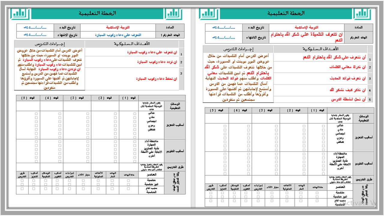 أوراق عمل مادة التربية الإسلامية ثاني متوسط التربية الفكرية الفصل الدراسي الثالث