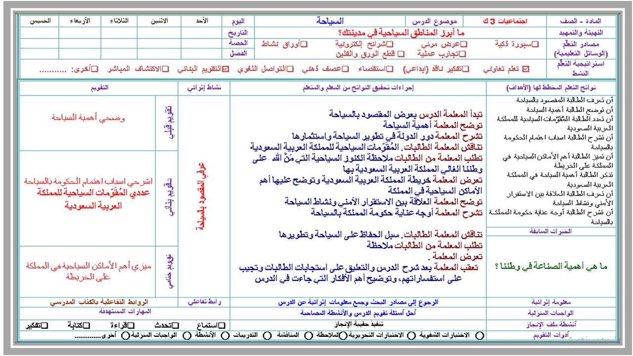 أوراق عمل مادة التربية الاجتماعية الصف الثالث كبيرات الفصل الثالث