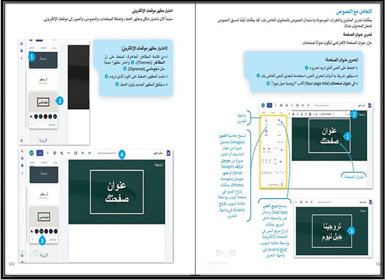 بوربوينت مادة الحاسب الآلي السادس الابتدائي الفصل الدراسي الثاني