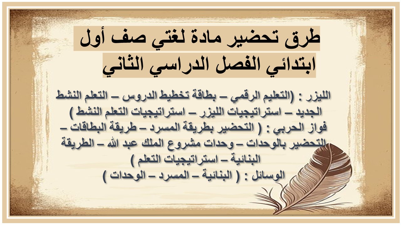 حل اسئلة مادة لغتي صف أول ابتدائي الفصل الدراسي الثاني 