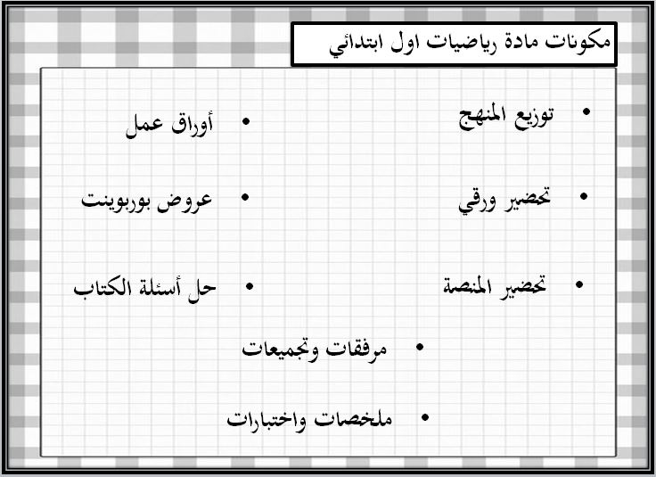 ورق عمل مادة الرياضيات صف أول ابتدائي الفصل الدراسي الثاني ورق عمل مادة الرياضيات صف أول ابتدائي الفصل الدراسي الثاني
